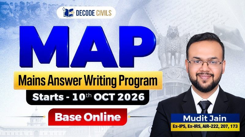 MAP: Mains Answer Writing Program Base (Online)