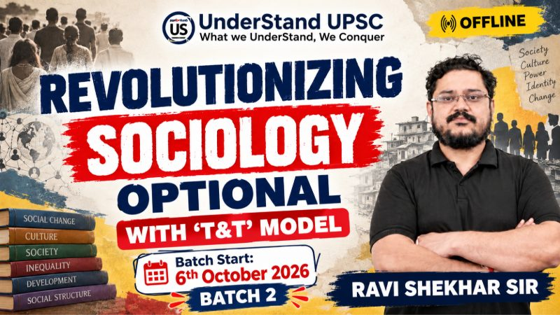 Sociology Optional Foundation 2027/28 Batch 2 | Offline