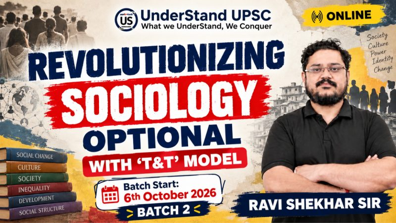 Sociology Optional Foundation 2027/28 Batch 2 | Online